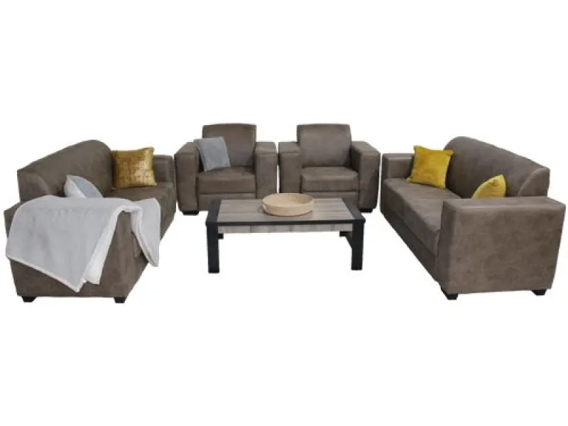 Austin 4PC Suede